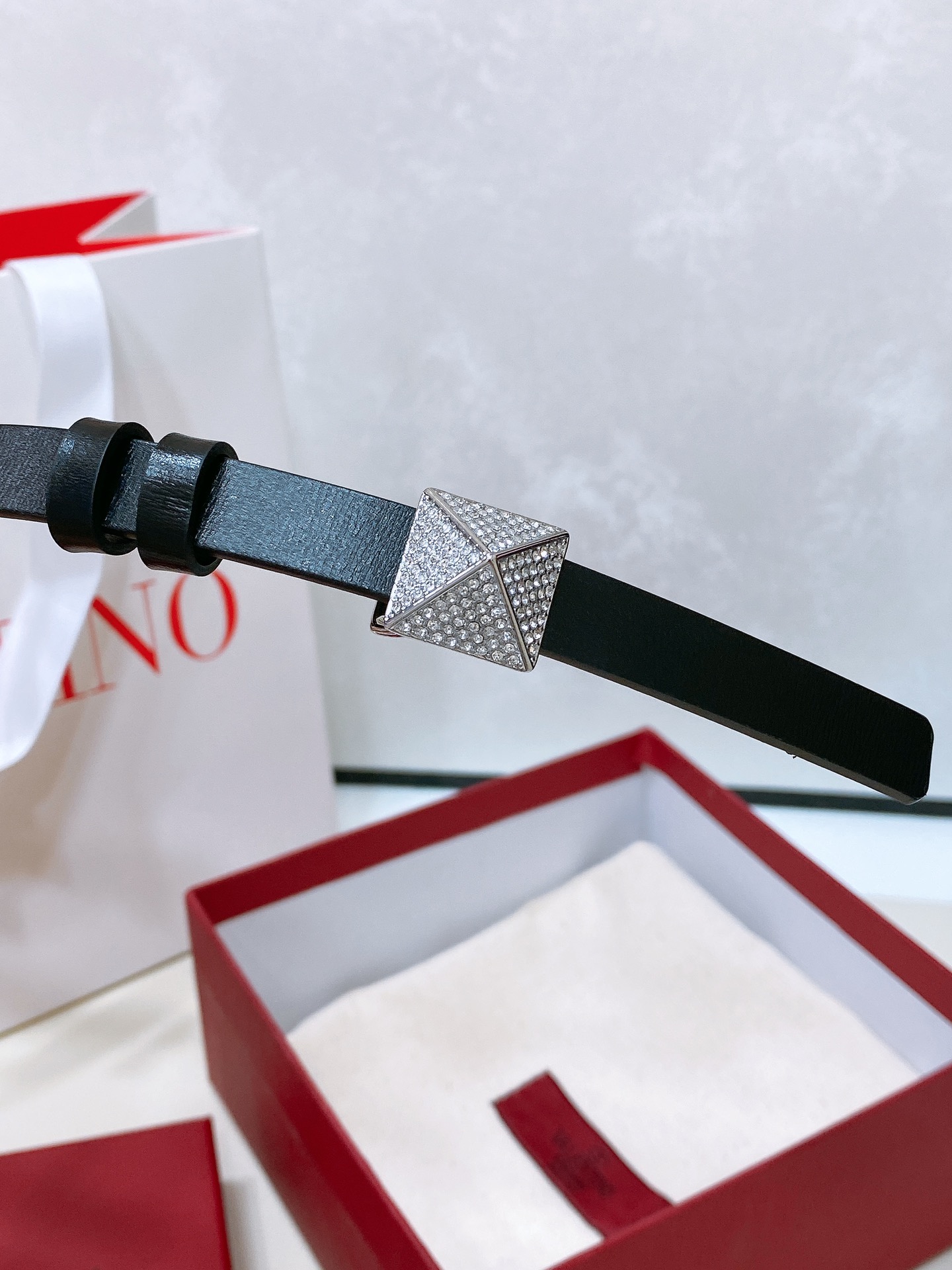 [Valentino Belts] Valentino VALENTINOGARAVANIVLOGOSIGNATURE can be double si