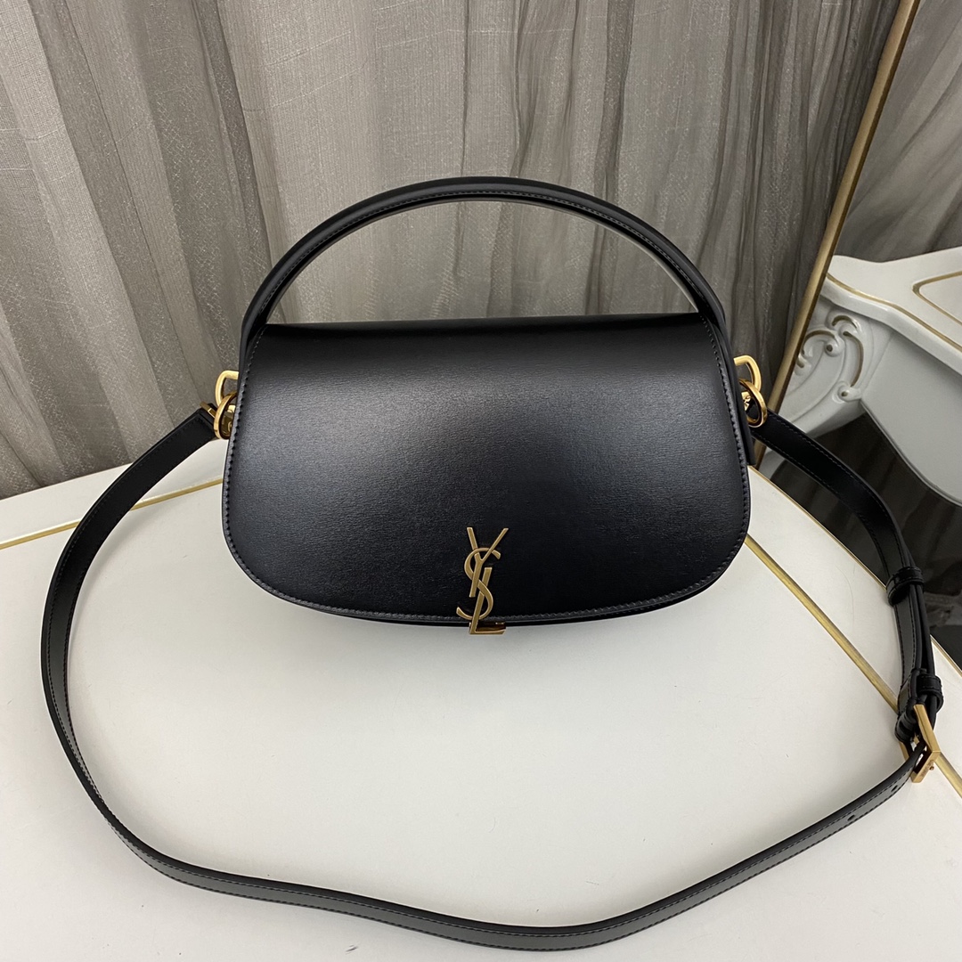 Yves Saint Laurent Taschen Handtaschen Umhängetaschen  & Schultertaschen Polieren Rindsleder Vintage