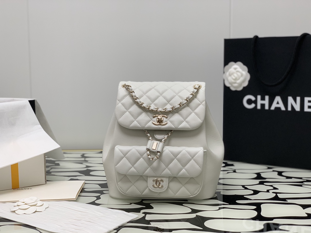 Mochila DUMA de piel de vacuno fetal 24p lista para usar para mujer. Me enamoré de esta piel de oveja a primera vista. …