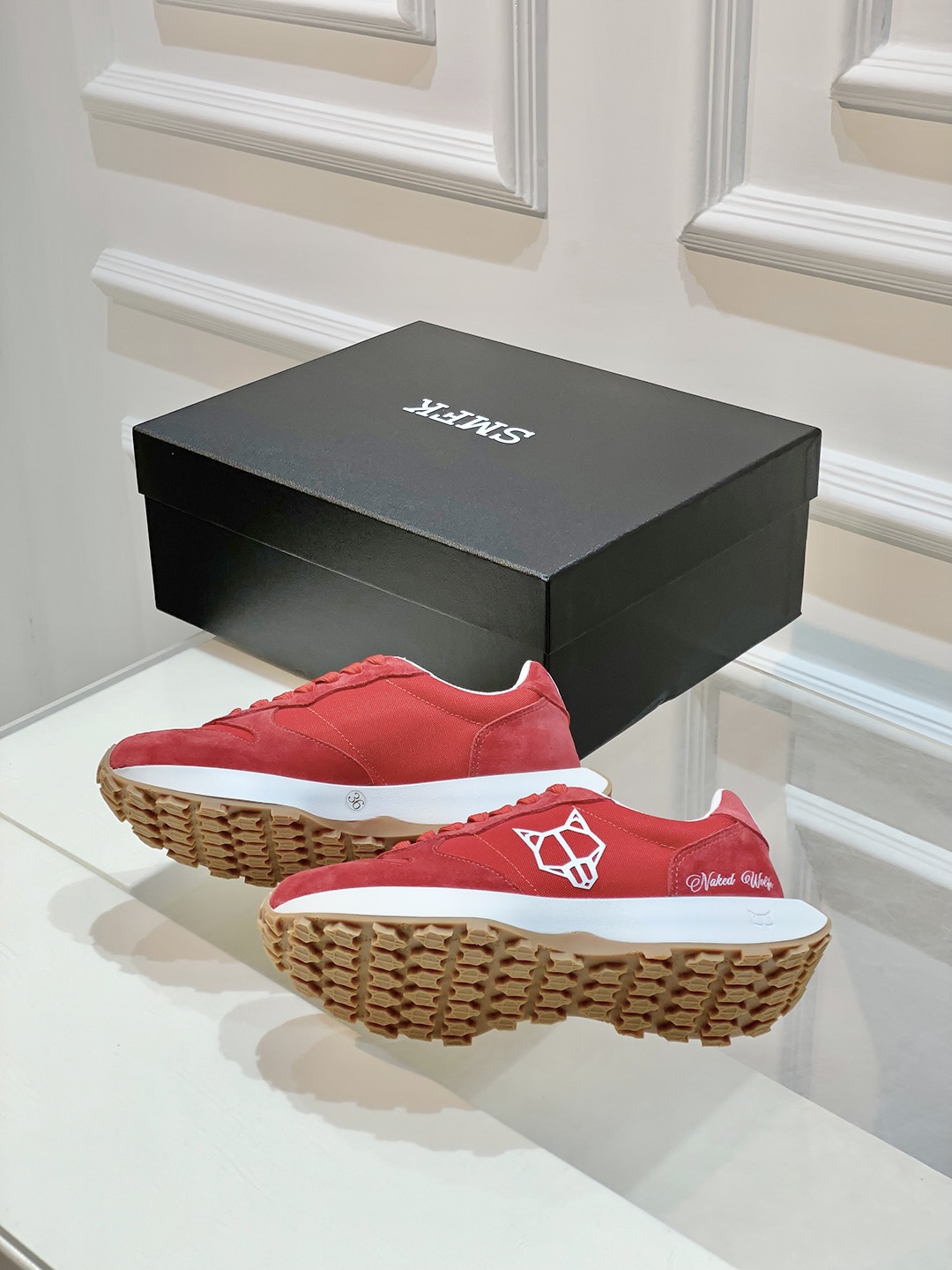 Luxurious Nakedwolf & Vital’s Sneakers Founded in UK 2017, Sheepskin Lined, Rubber Sole - 图片 3