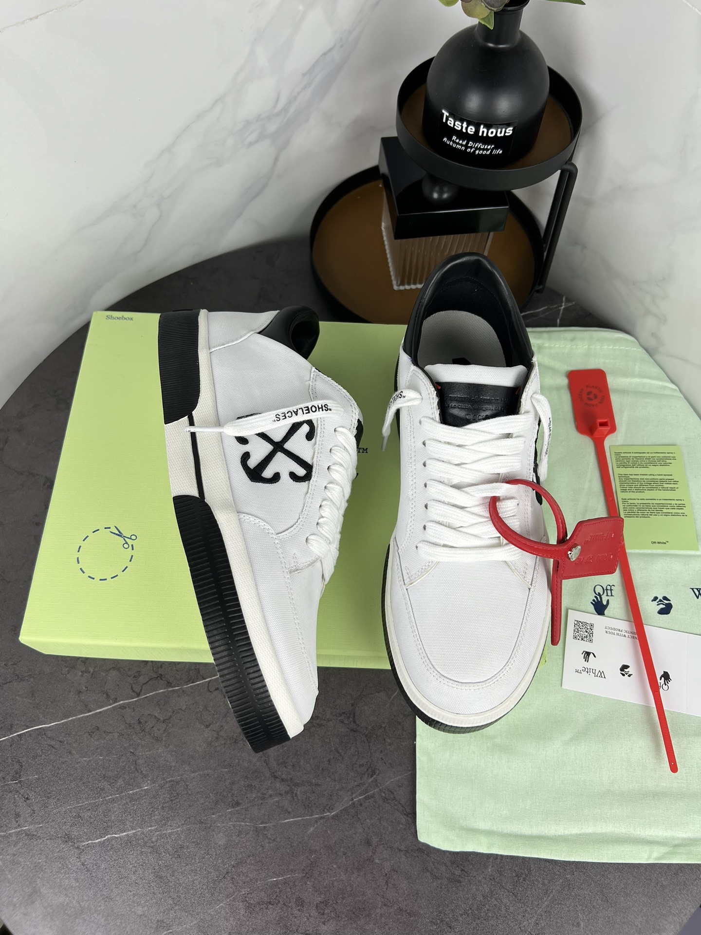 Factory precio Off-white últimos zapatos casuales bordo original compró uno a uno molde abierto Teji
