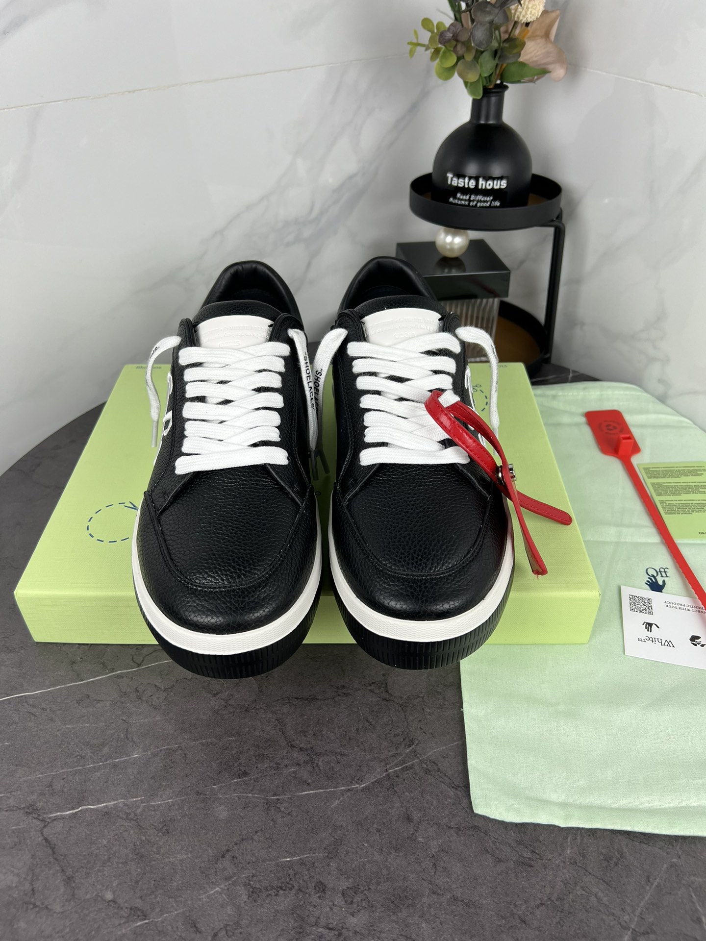 Factory precio Off-white últimos zapatos casuales bordo original compró uno a uno molde abierto Teji