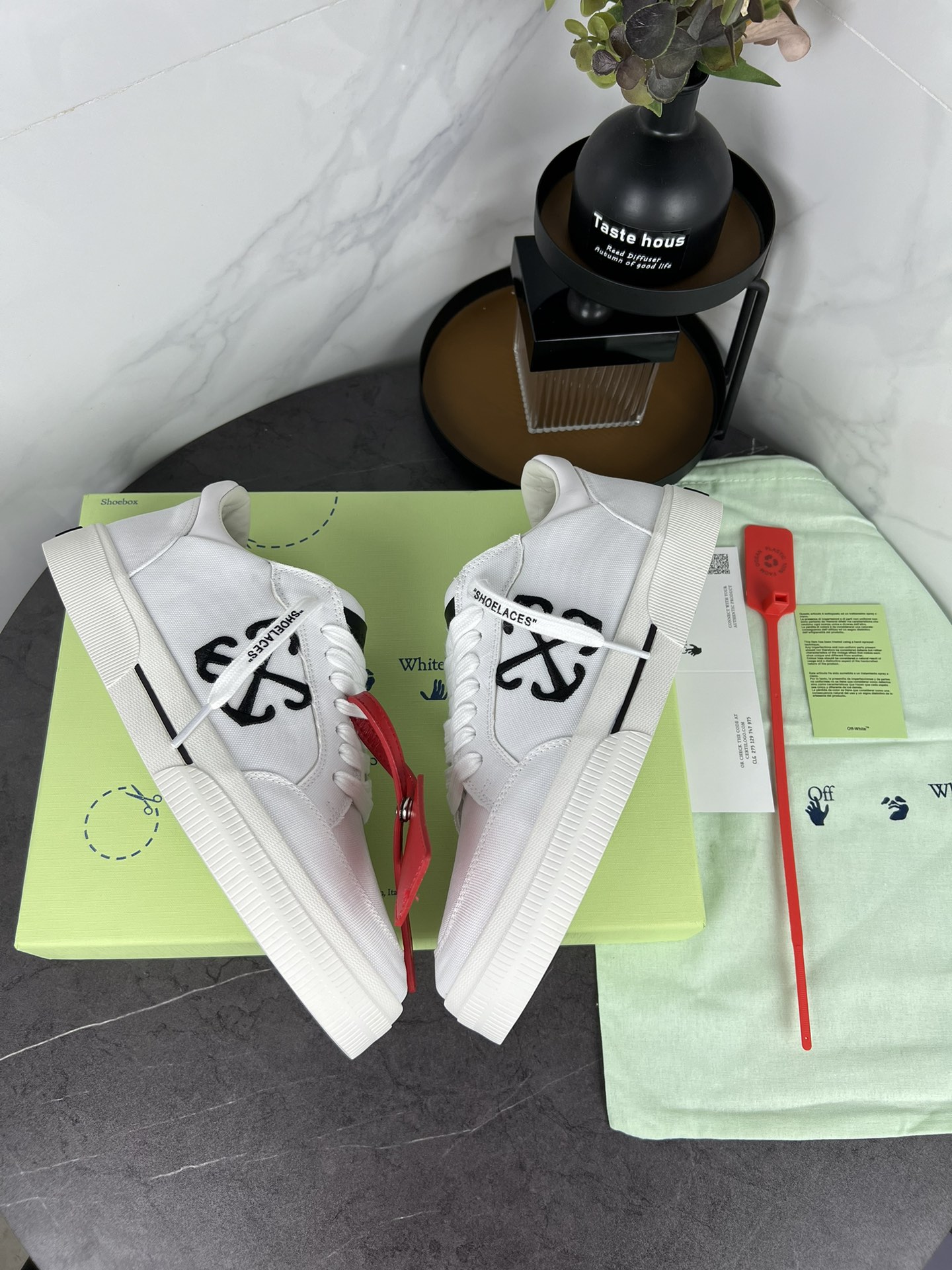 Factory precio Off-white últimos zapatos casuales bordo original compró uno a uno molde abierto Teji