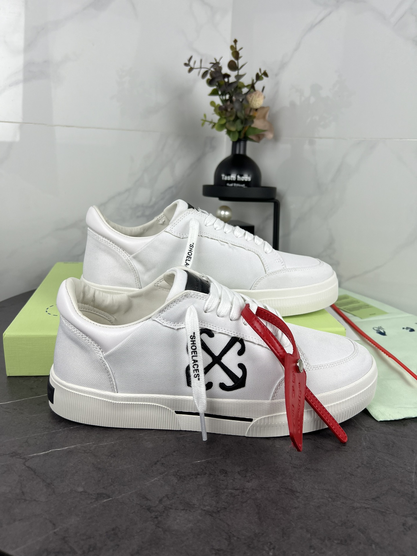 Factory precio Off-white últimos zapatos casuales bordo original compró uno a uno molde abierto Teji