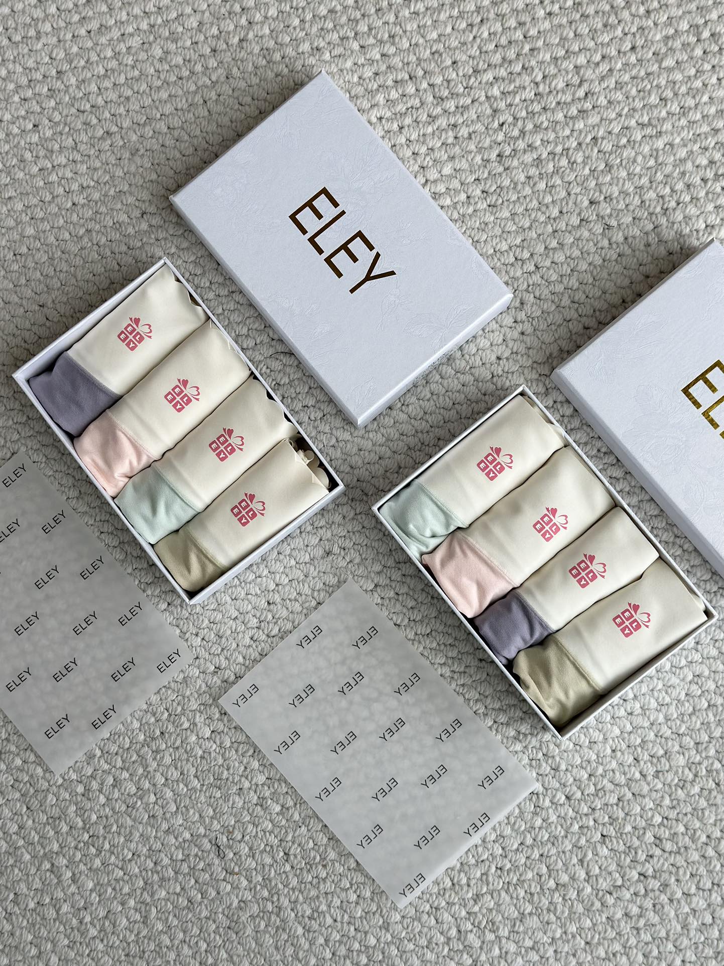 🆕正品ELEY无尺码裸感高腰女士内裤，应广大爱你粉的需求现增加新色，底裆升级为真丝底裆，包装由普通包装改