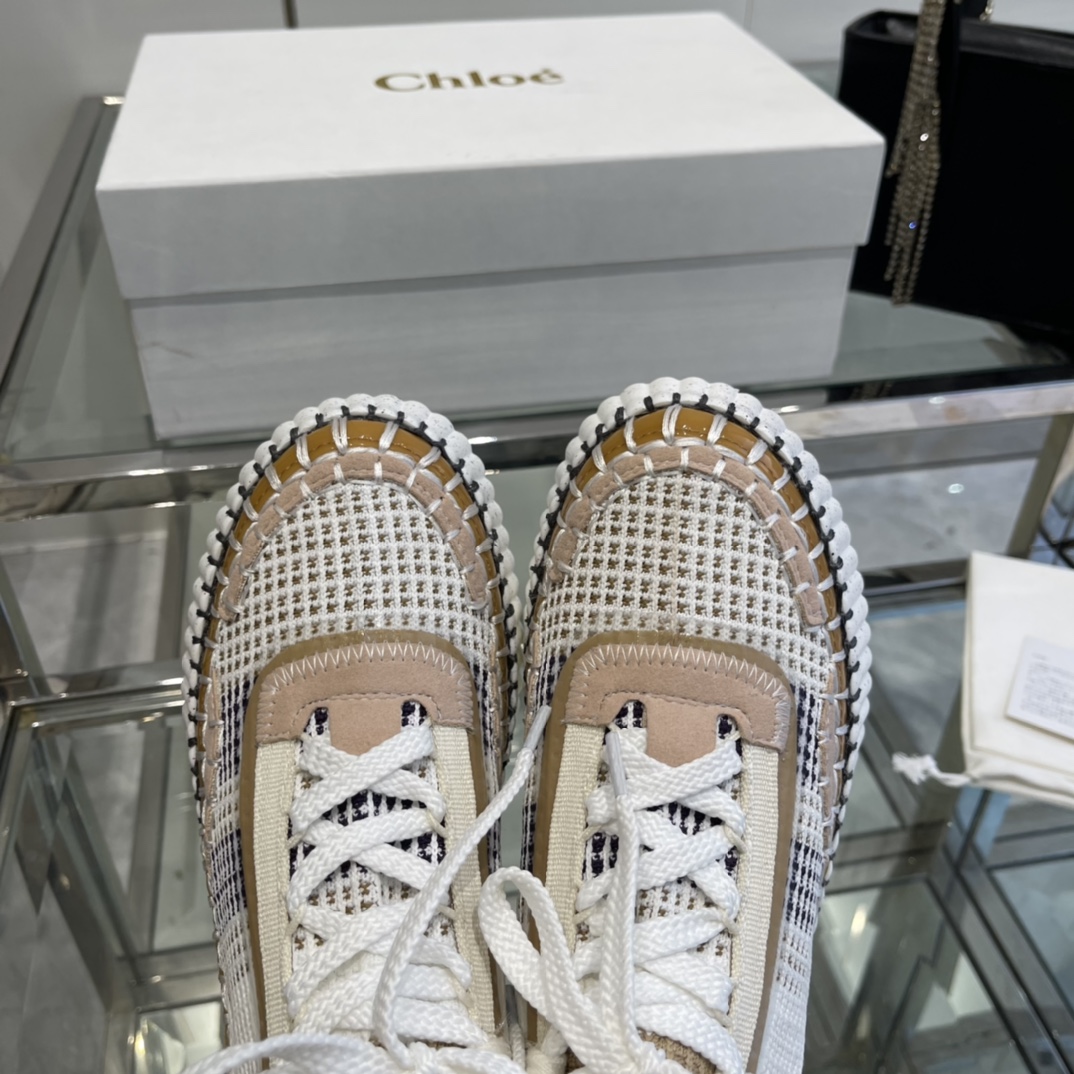 Eco-Friendly Hand-Sewn Chloe 2024 Nama Sneakers: Sustainable, Stylish, and Celeb-Approved - 图片 8