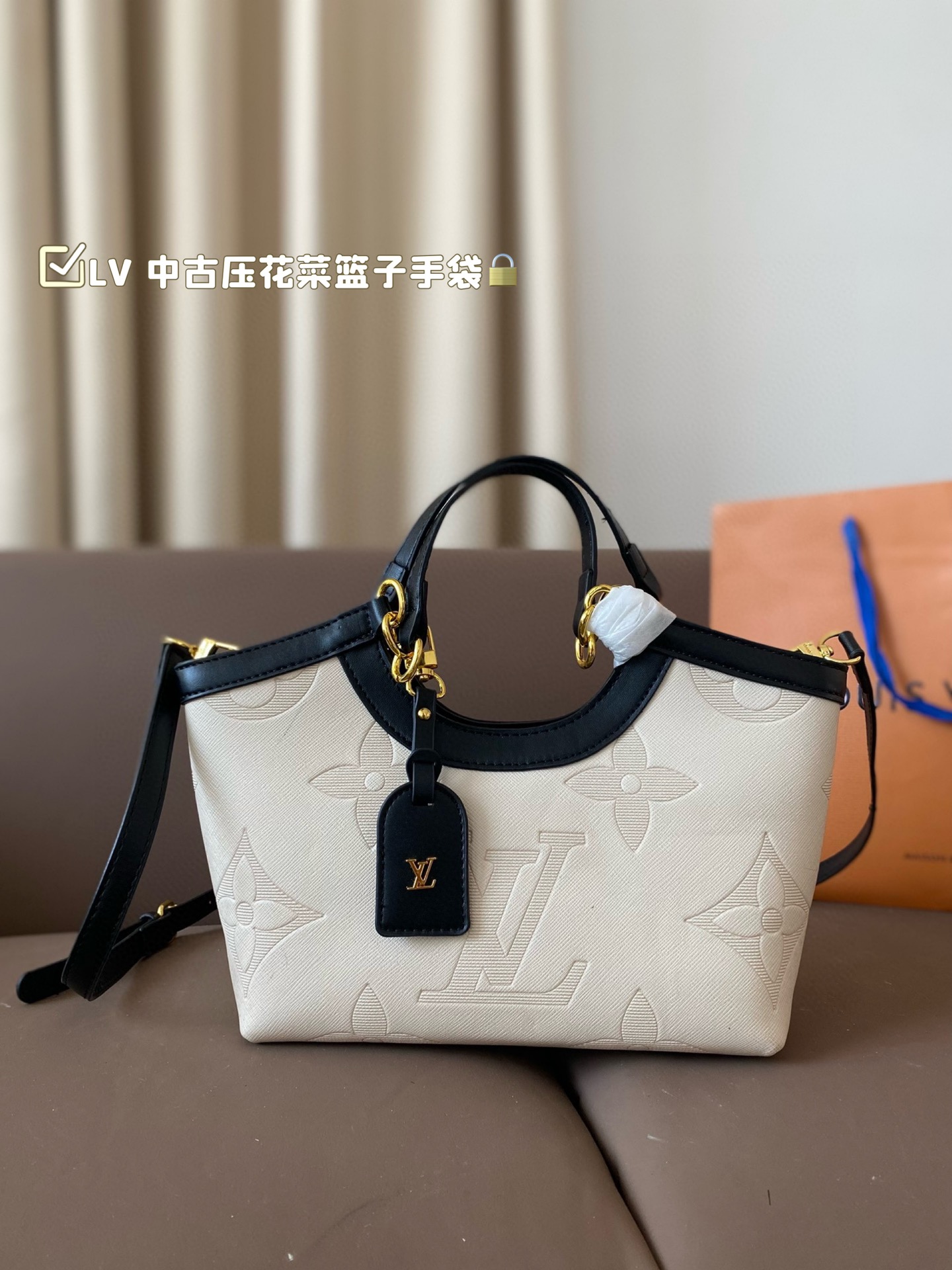 Hermes White Dalmatian Yeoh Bag 2 in 1 Handbag B□E 192866