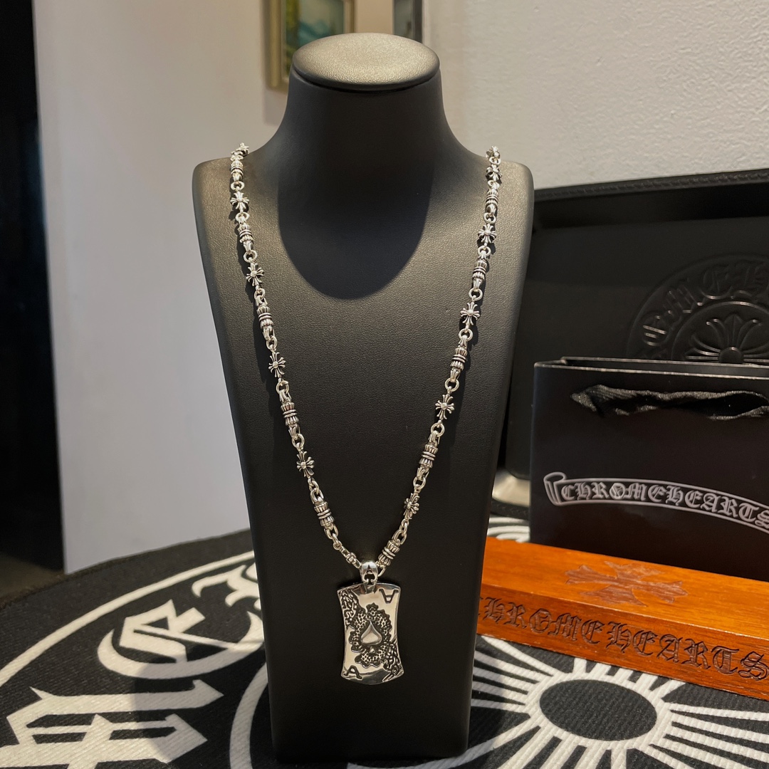 Chrome Hearts Copy
 Jewelry Necklaces & Pendants Grey Unisex Vintage