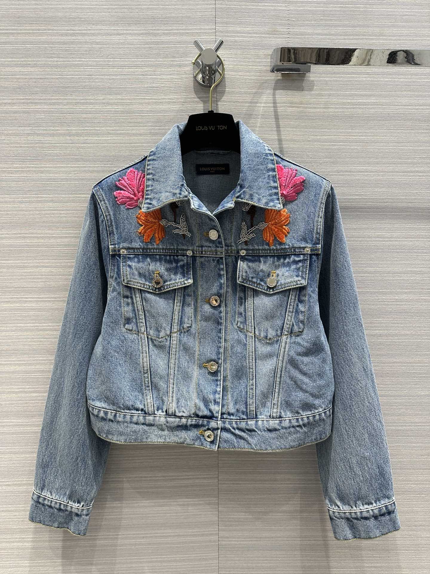 Louis Vuitton Clothing Coats & Jackets Embroidery Spring/Summer Collection Casual