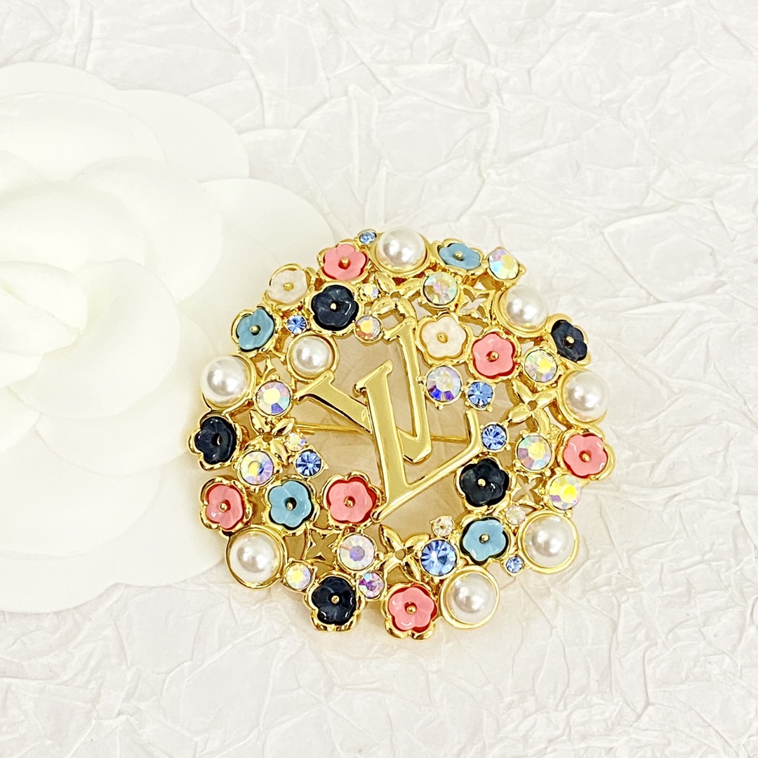 Louis Vuitton Jewelry Brooch Spring Collection
