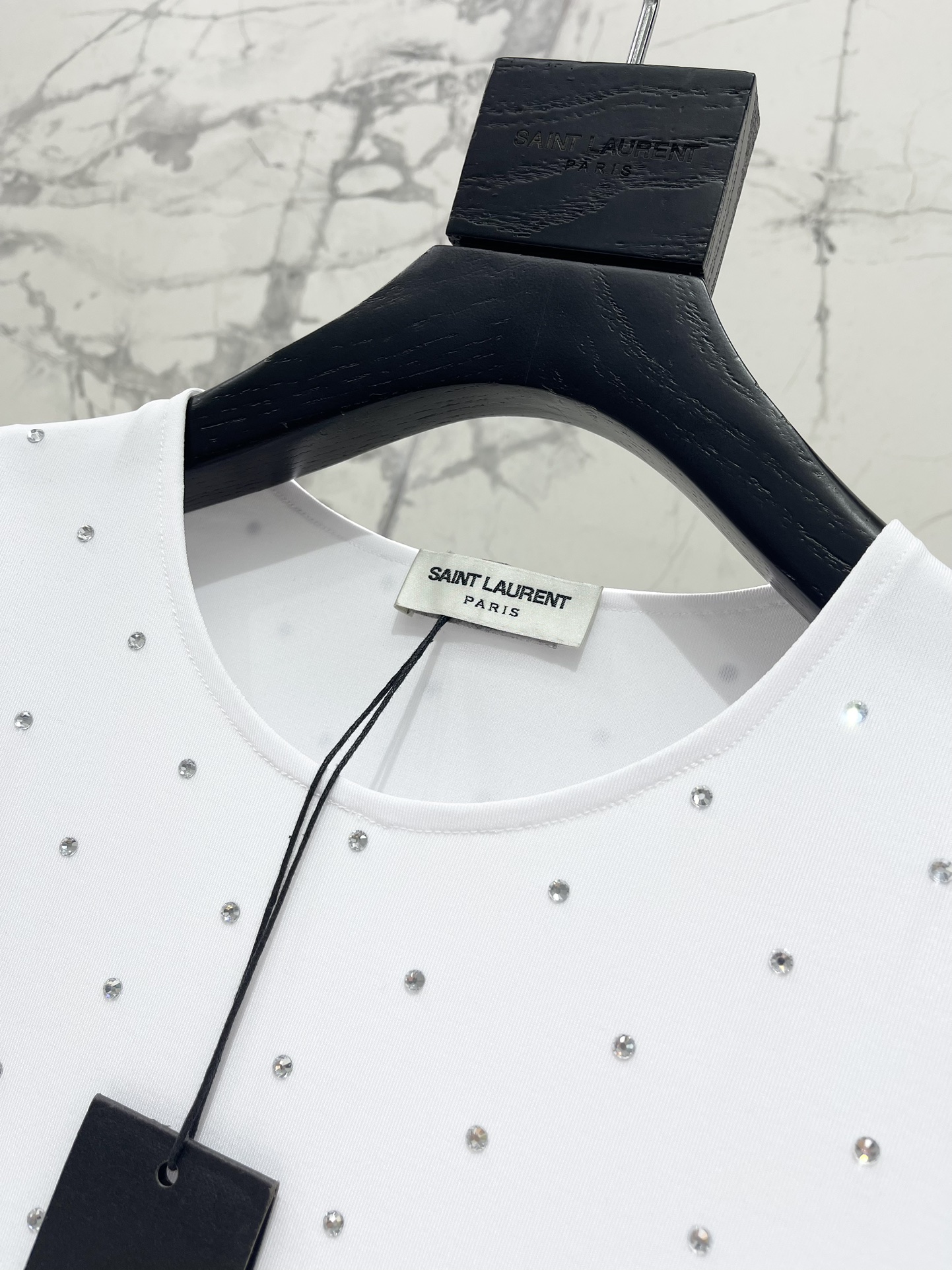 Yves Saint Laurent Rhinestone Embellished Mini Dress, Elegant Party Dress 5 i1716281287 1730 0