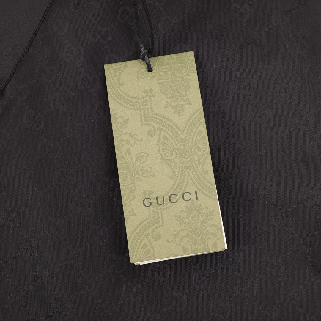 P170 GUCCI/古驰 满印老花沙滩短裤 面料原版定制 功能性斜纹面料