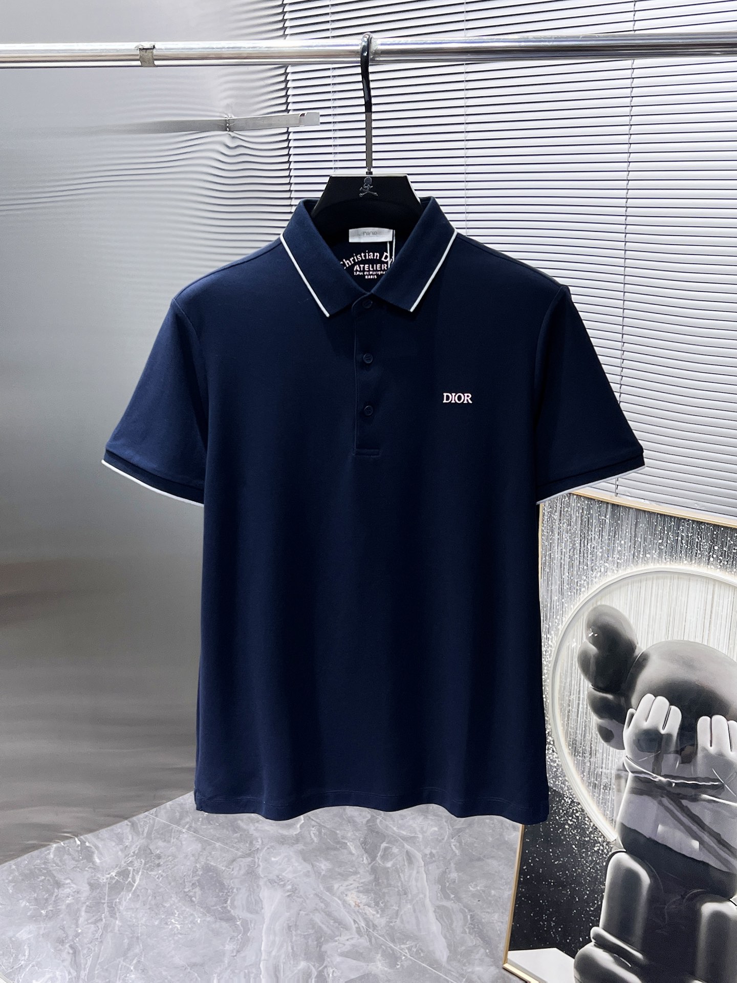 Dior Clothing Polo T-Shirt Men Short Sleeve