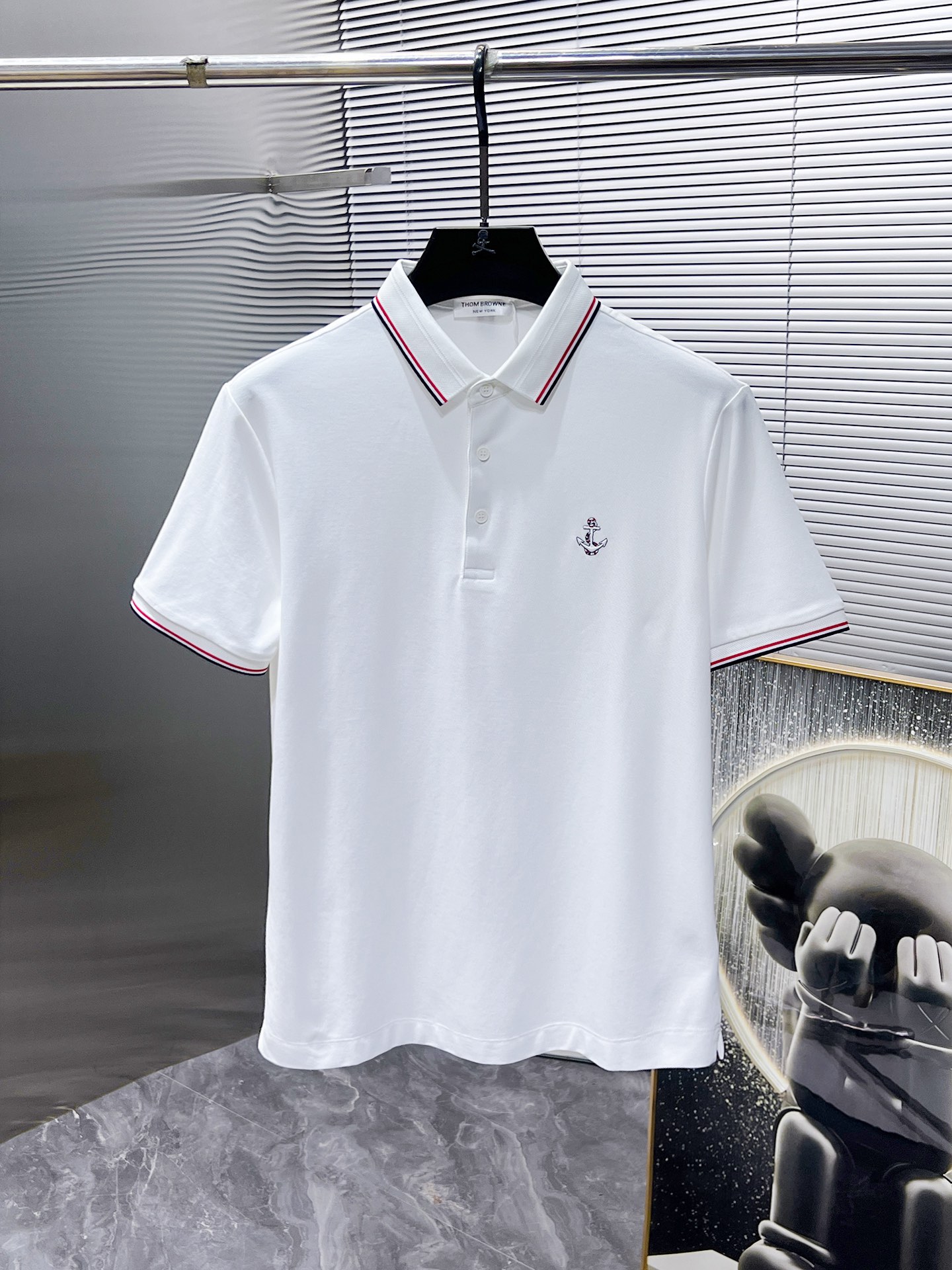 蒙口moncler2024新款男士翻领短袖T恤POLO衫高端版本！专柜定制面料透气舒适度高细节无可挑剔品