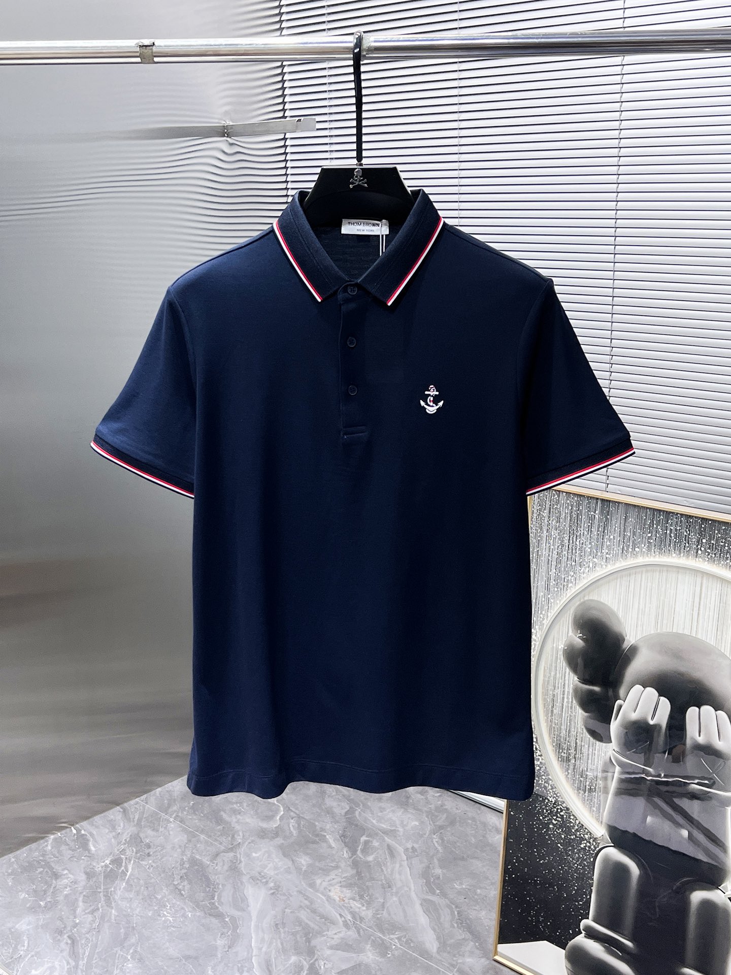 蒙口moncler2024新款男士翻领短袖T恤POLO衫高端版本！专柜定制面料透气舒适度高细节无可挑剔品