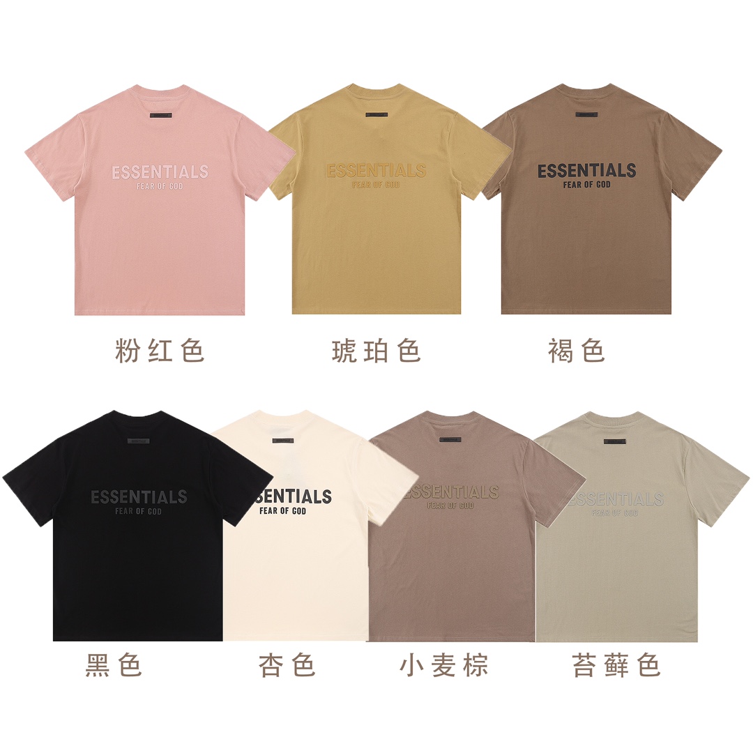 FEPR OF GOD Essentials Cotton T-Shirt in Various Colors and Sizes