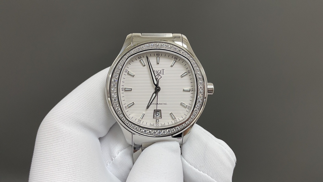 피아제 폴로 TW 공장 초박형 페어 42mm 36mm 오토매틱 시계 레플리카 45354