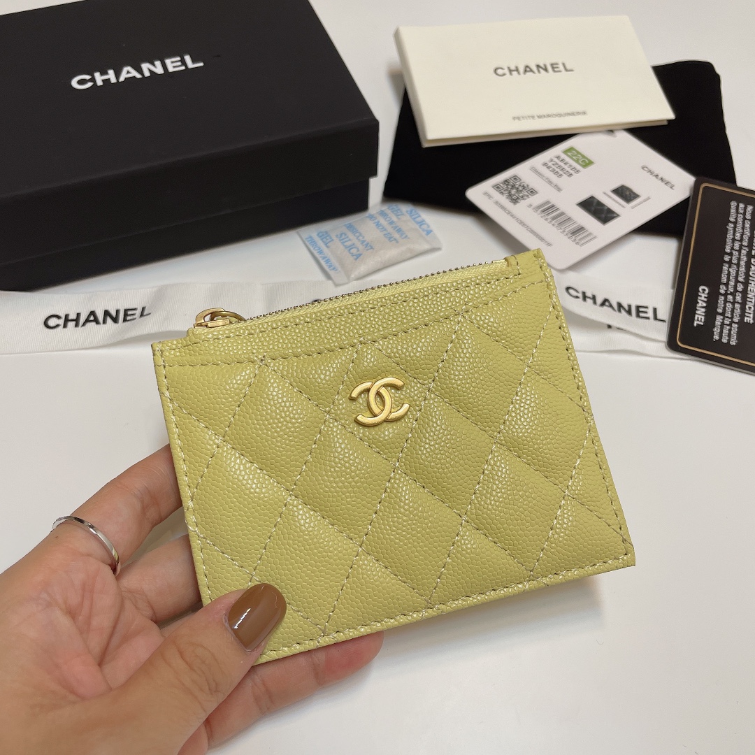 Chanel Classic Flap Bag Wallet Card pack
