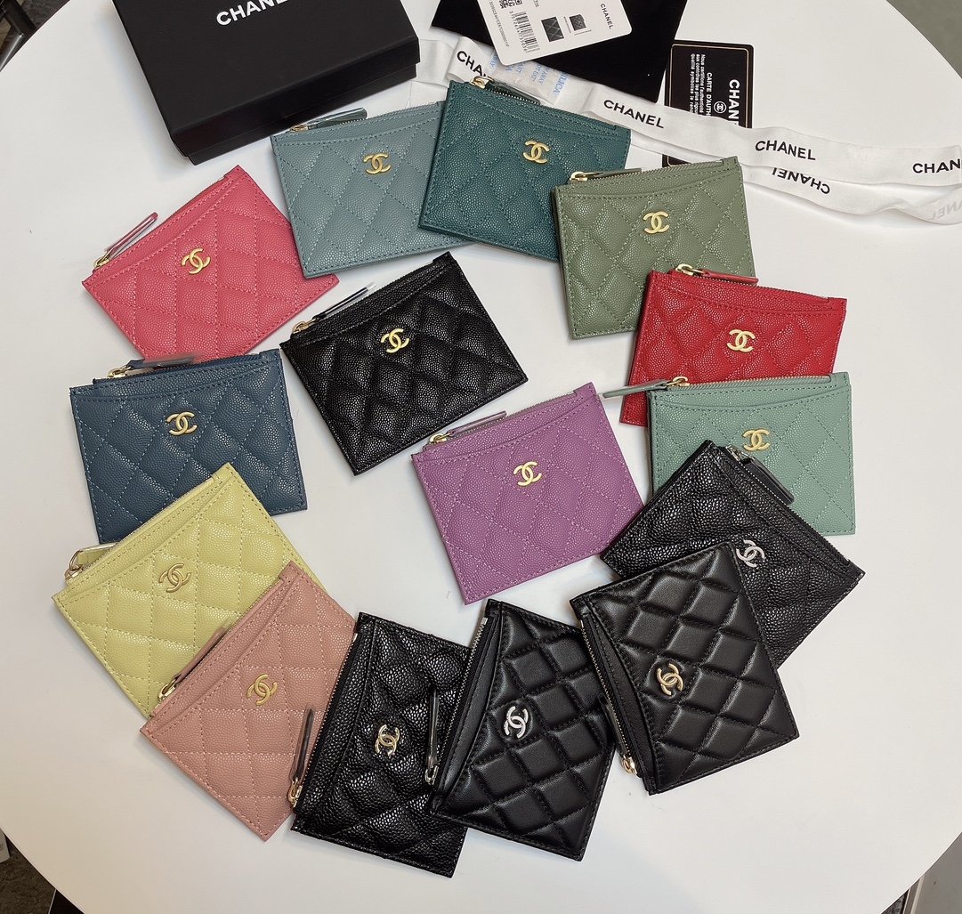 Chanel Classic Flap Bag Good
 Wallet Card pack Buy 1:1