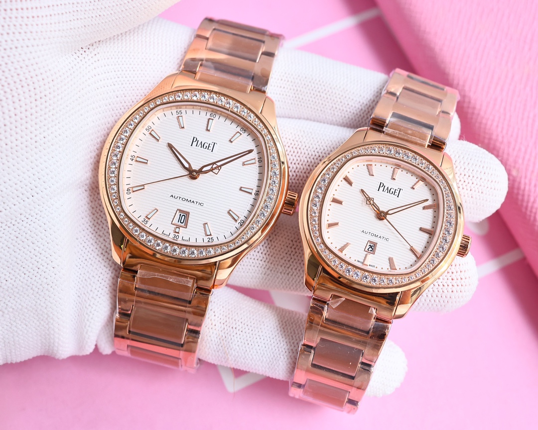 TW Polo Series: Elegant Piaget Nautilus Couple’s Watch with Customizable Features - 图片 2