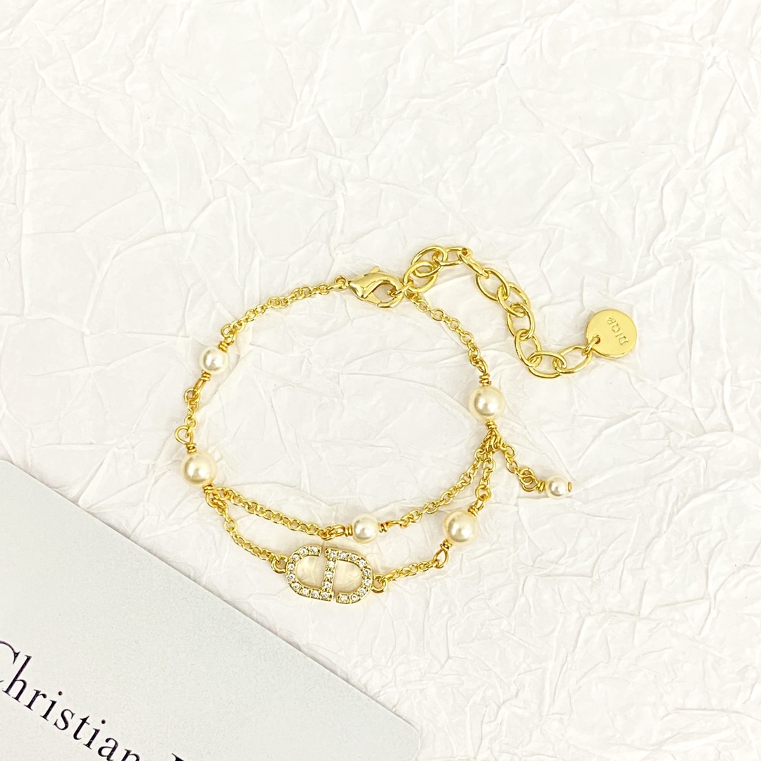 Réplica 1: 1
 Dior Joyas Pulsera Cadena