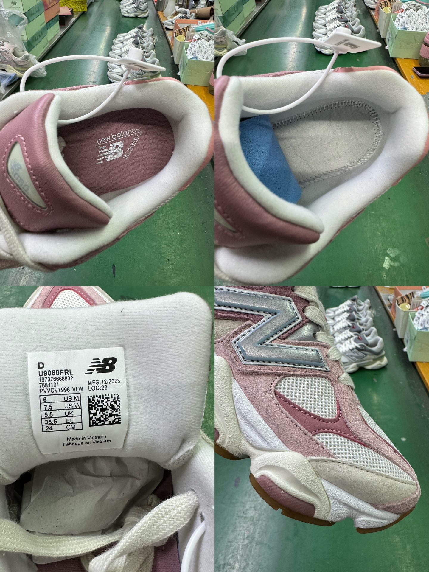 NB9060白粉灰尺码36-46JoeFreshgoodsxNewBalanceNB9060联名款U90