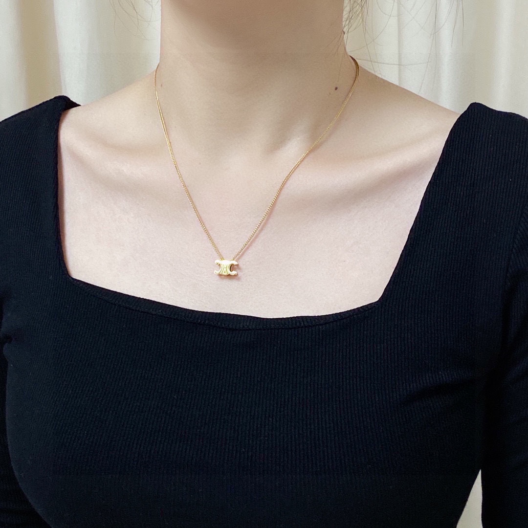 Celine Jewelry Necklaces & Pendants UK 7 Star Replica
 Engraving Casual