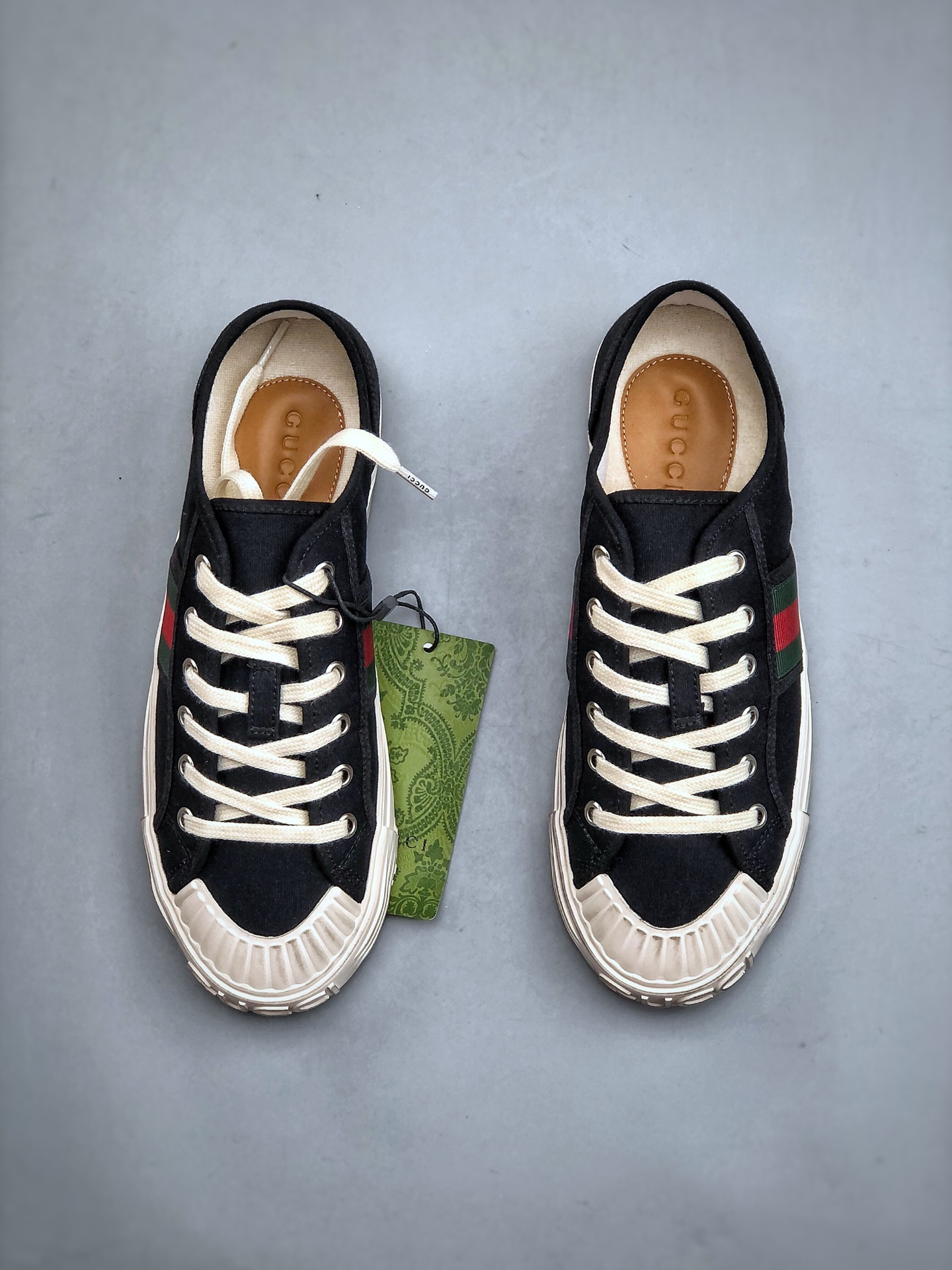 Gucci 24P latest couple canvas shoes spring and summer most popular denim shoes casual flat shoes