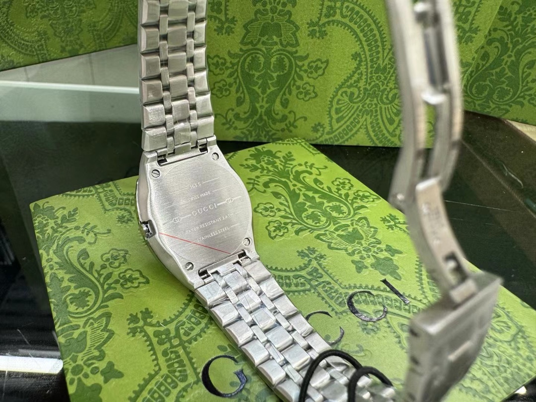 New Gucci 25H Wristwatch: Colorful, High-Quality, Perfect Match (Call full package 30) - 图片 9
