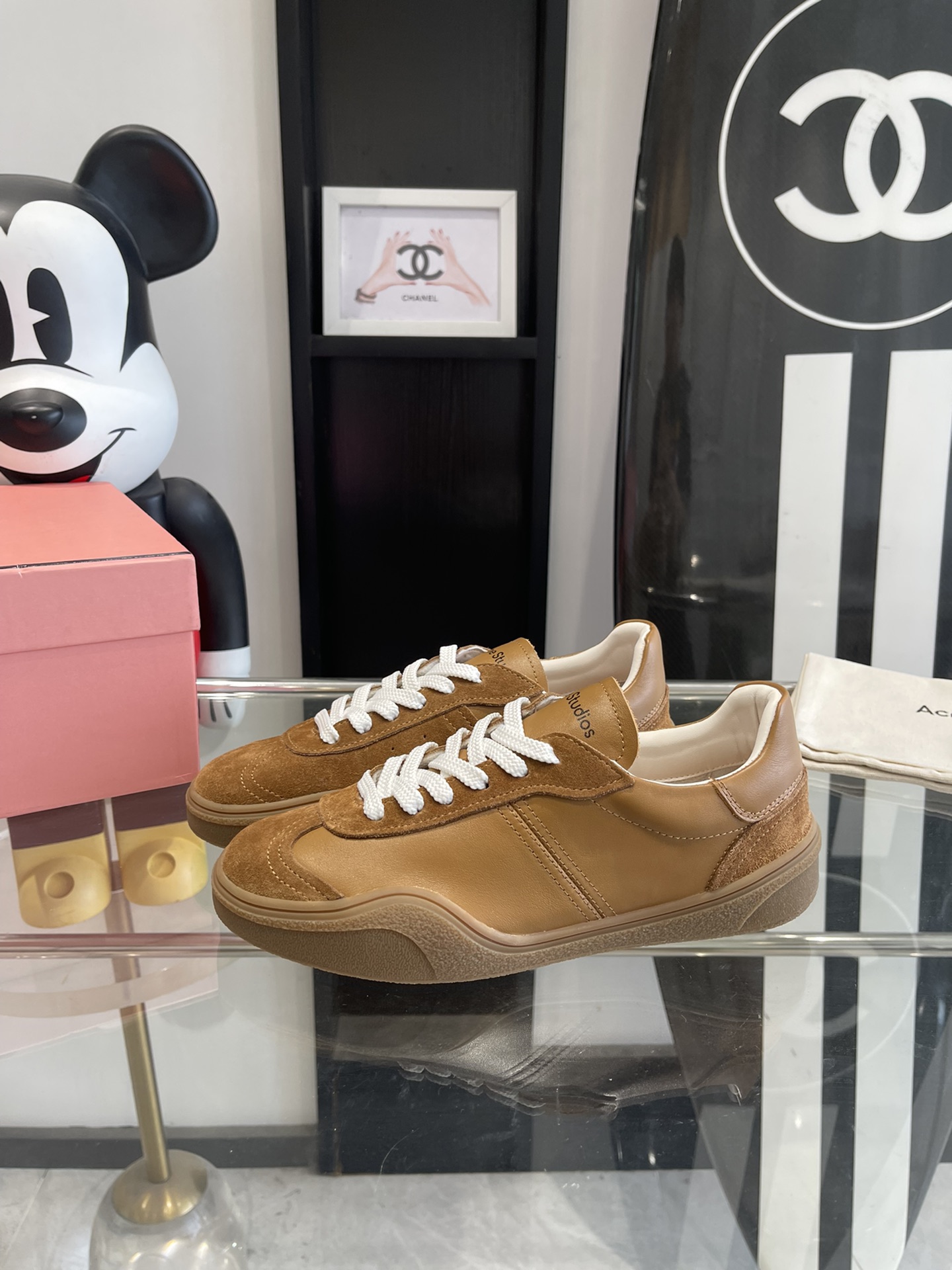 AcneStudios 2024ss Spring Summer White Star Pattern Tetsu Shoes Review - 图片 2