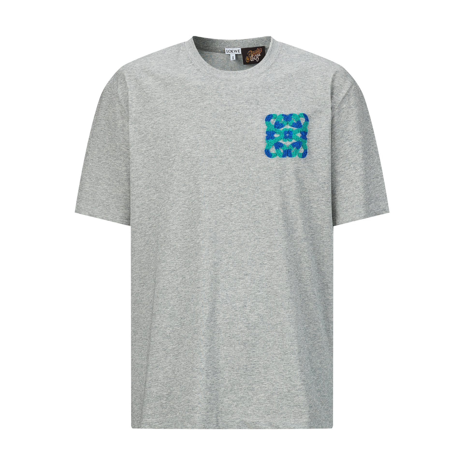 로에베 자수 코튼 반팔 티셔츠 11599 Loewe T Shirt