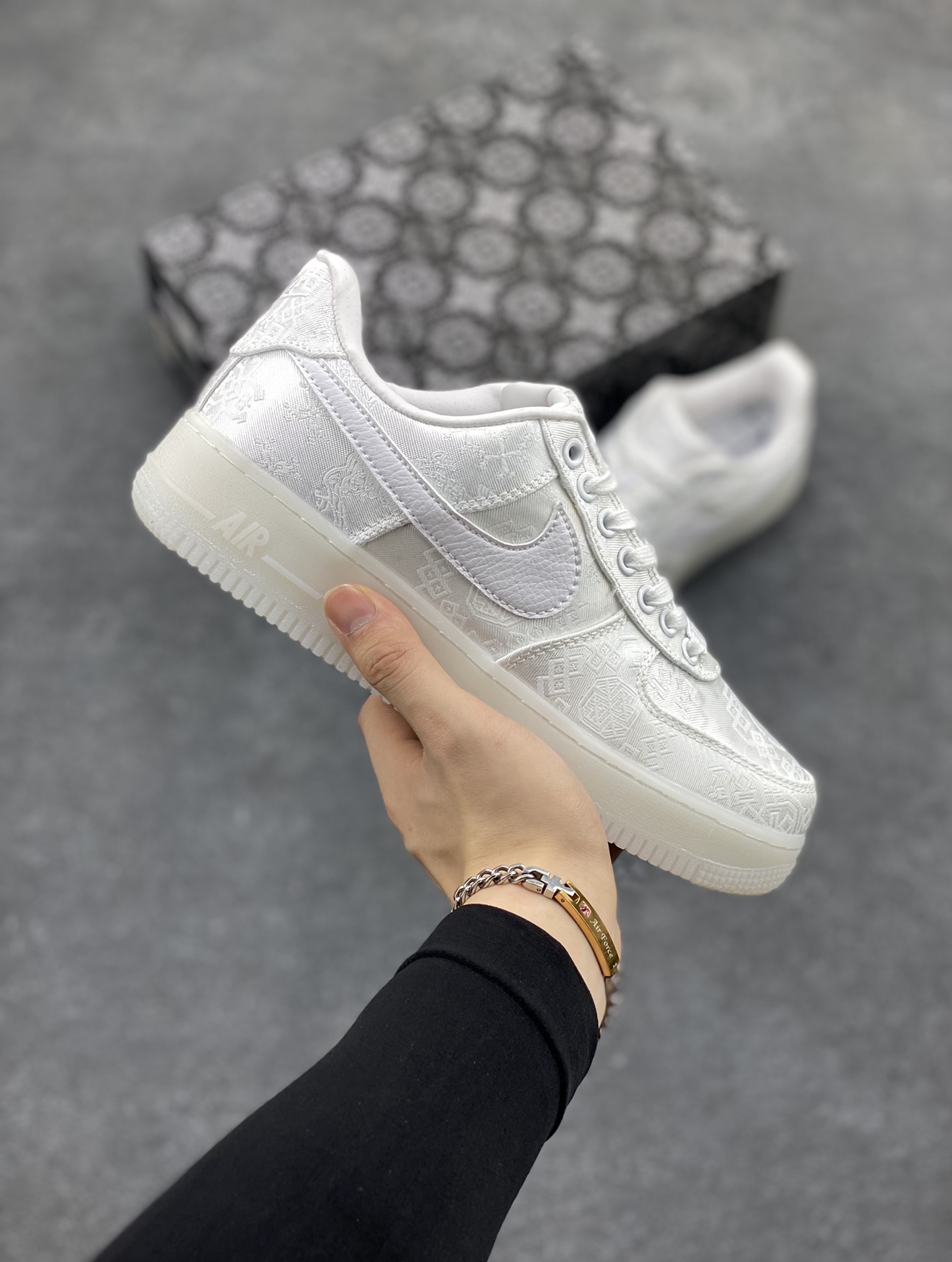 Air Jordan Force 1 Sapatos Air Jordan Branco Seda Vintage Tops Baixos