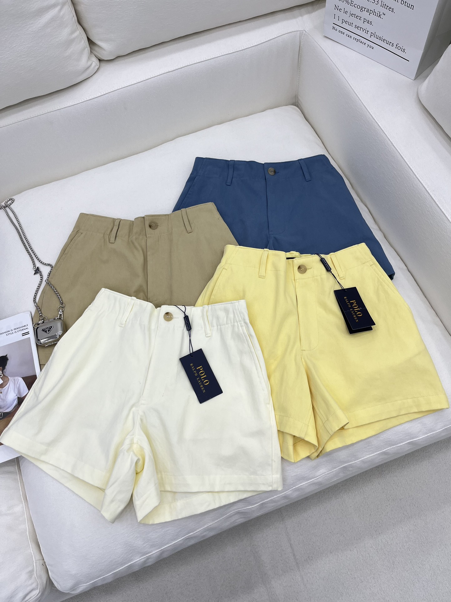 4/爆款现货原单品质Polo*24经典松紧腰短裤定制1:1配件高端出品完美诠释轻装上阵面料很有质感穿着舒