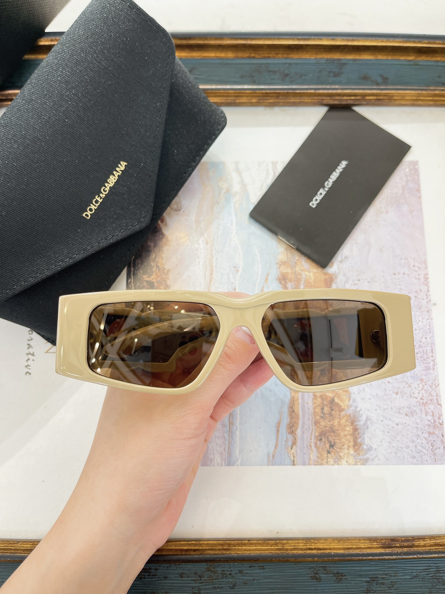 DOLCE&GABBAN*MODELDG6200SIZE53口17-140