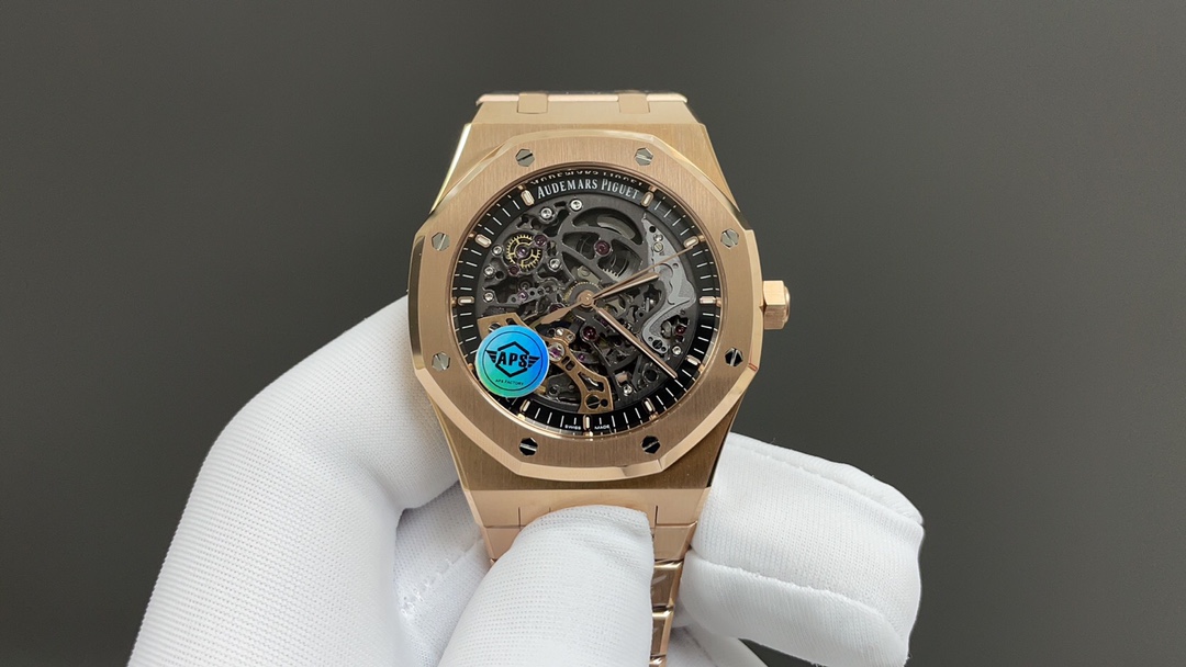 Audemars Piguet Haut
 Montre Les roses Or Rose Travail ouvert