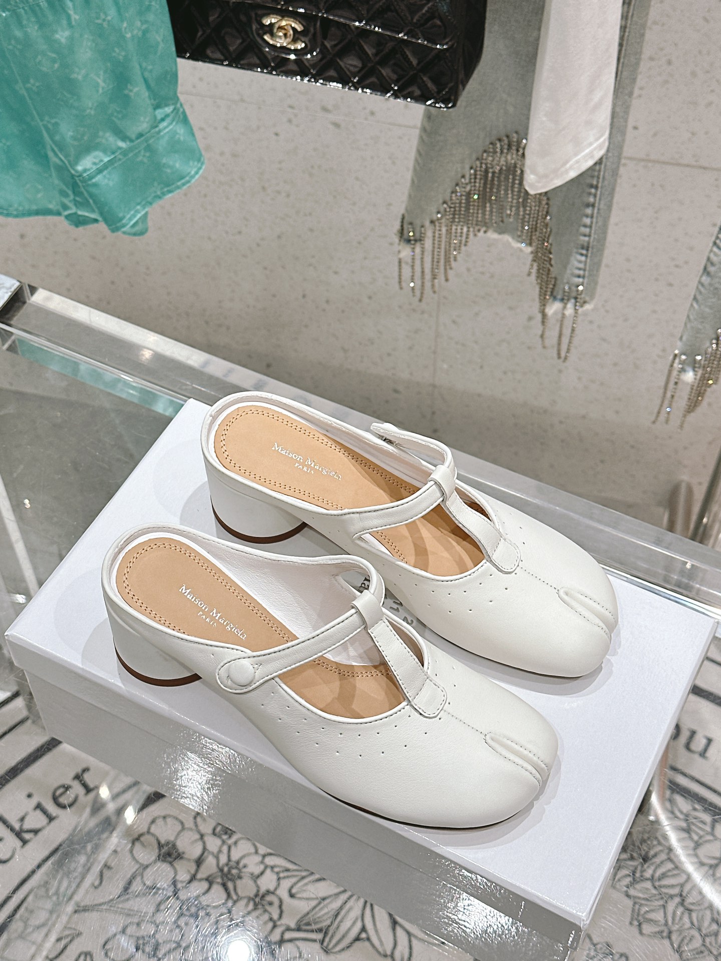 Luxury Maison Margiela Ballerina Flat-Tabi Sandals: Top Quality, Exclusive, Genuine Leather, 5.5cm Heel - 图片 2