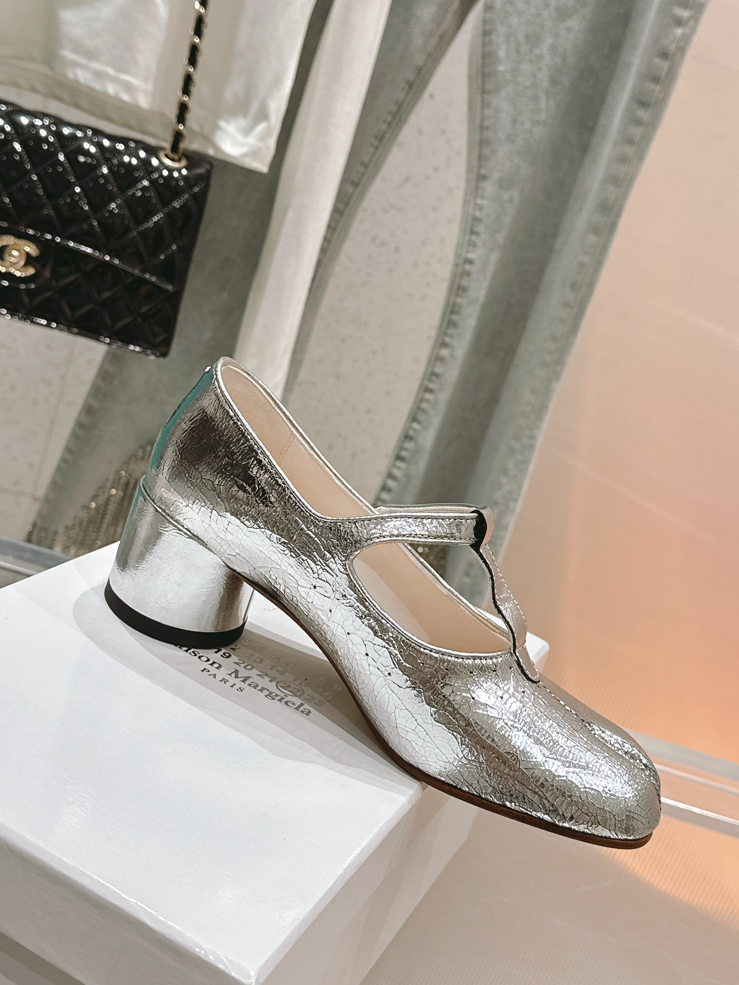 Luxury Maison Margiela Ballerina Flat-Tabi Sandals: Top-Quality, Exclusive, Genuine Leather, 5.5cm Heel