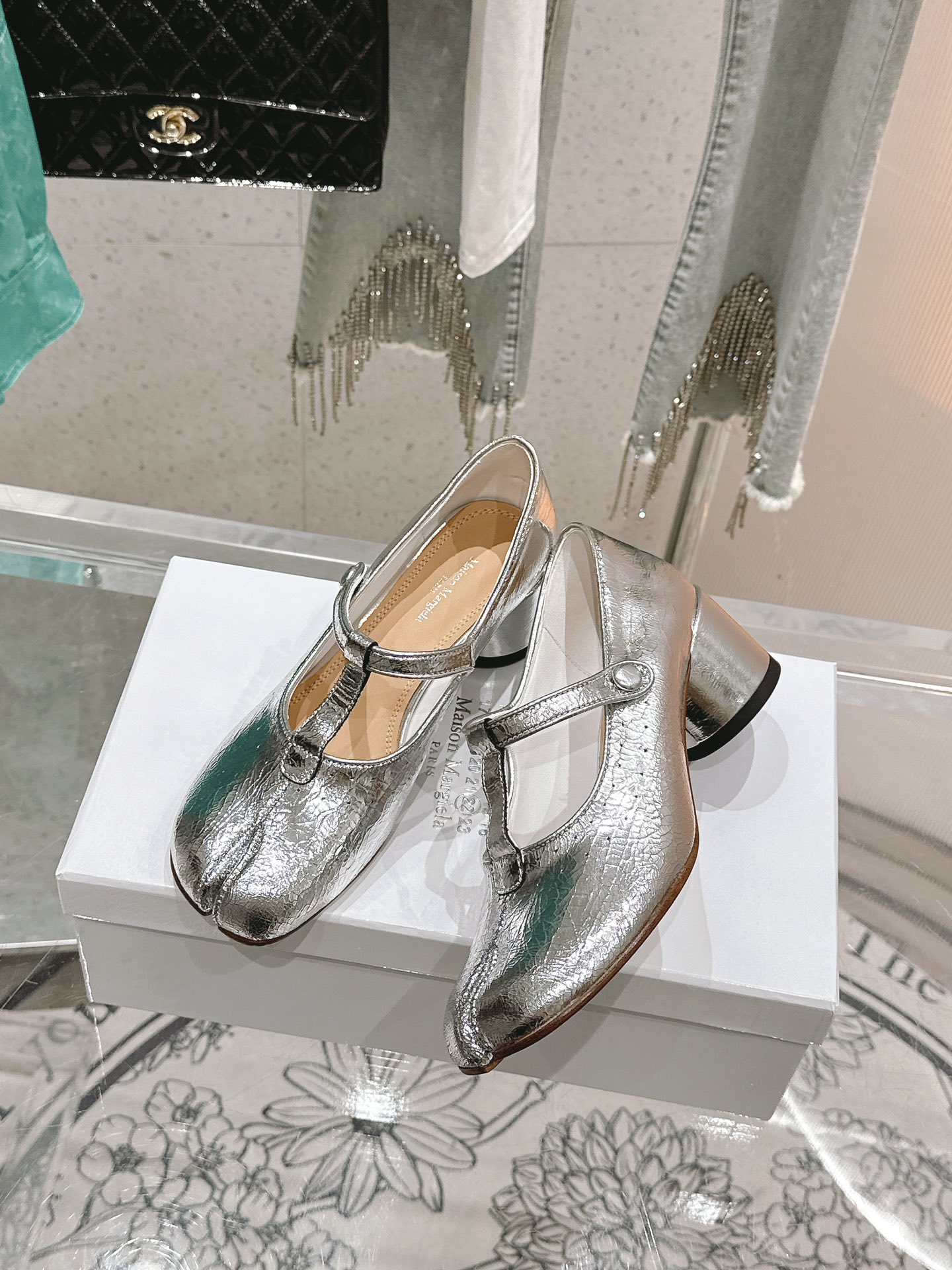 Luxury Maison Margiela Ballerina Flat-Tabi Sandals: Top-Quality, Exclusive, Genuine Leather, 5.5cm Heel - 图片 3