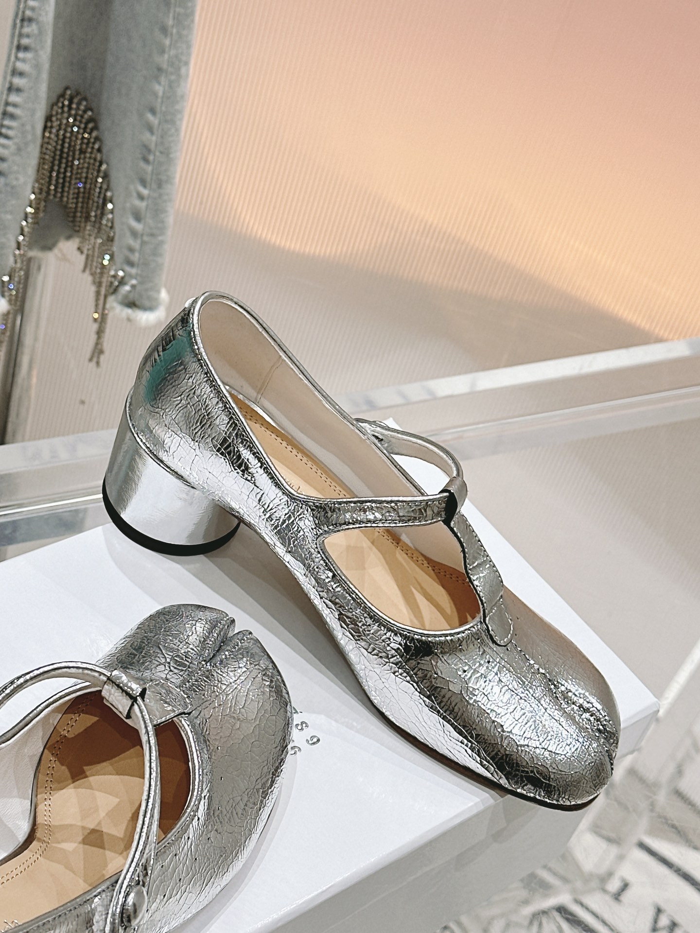 Luxury Maison Margiela Ballerina Flat-Tabi Sandals: Top-Quality, Exclusive, Genuine Leather, 5.5cm Heel - 图片 4