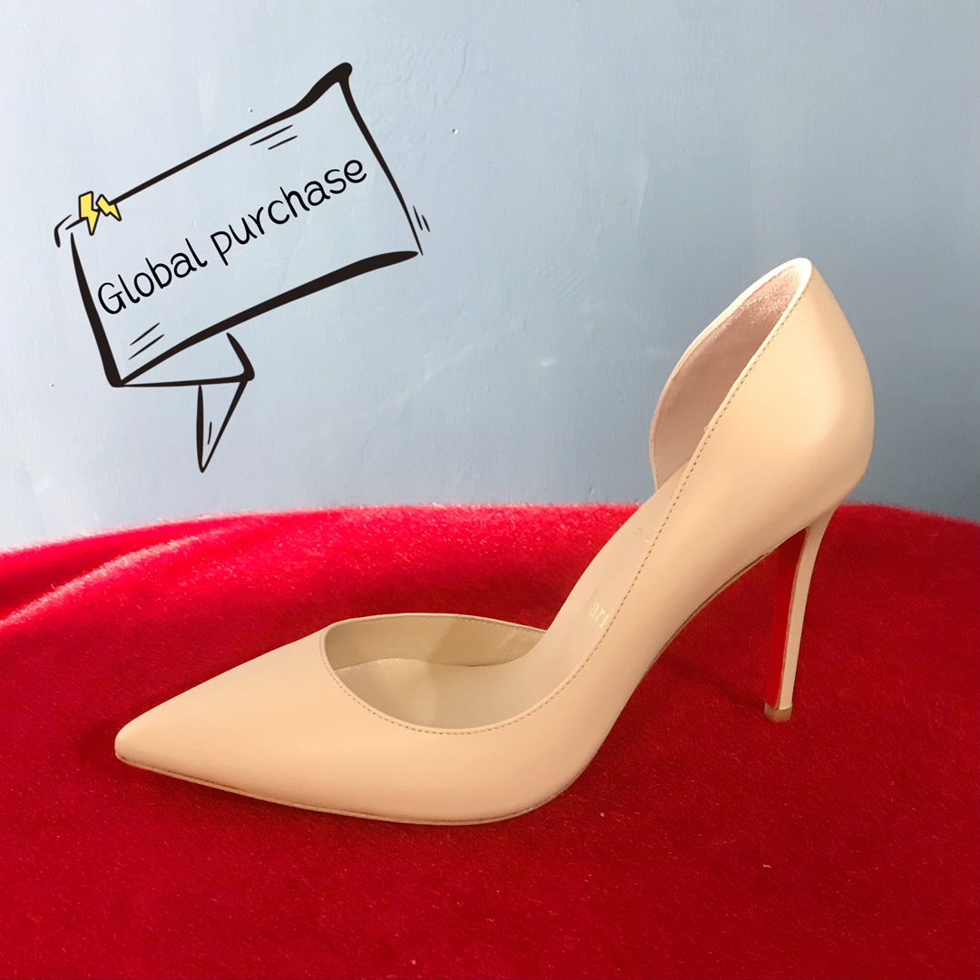NO:100139,High-end customization, a classic series!  H10Cm, size 35-42.35.40.41.42. Customized version, no return or exchange, 8870-001 apricot cowhide Standard European code No:8870-001 Color:nude Material:cowhide Lining:goat leather Heel height:10Cm Sole:leather sole Size:EUR 35-42 (US 4-11):,,christian louboutin,cowhide19860909高端订制 一精典款系列！ H10Cm,尺码35-42码.35码.40码,41码42码订制款,不退不换,8870-001杏色牛皮 标准欧码 No:8870-001 Color:nude Material:cowhide Lining:goat leather Heel heigh:10Cm Sole:leather sole Size:EUR 35－42（US 4一11) :,,christian louboutin,cowhide,Women's Shoes
