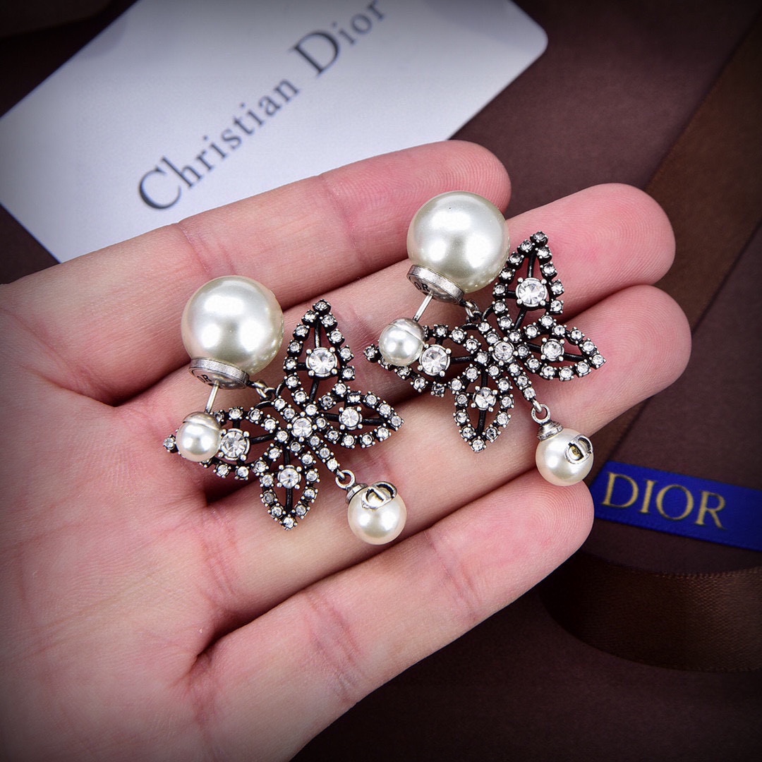 Dior Bijoux Boucle D’Oreille Série d’été Fashion