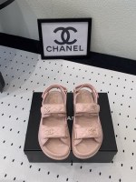 Chanel Chaussures Sandales Genuine Leather Peau de mouton La plage 1 Chanel Chaussures Sandales Genuine Leather Peau de mouton La plage