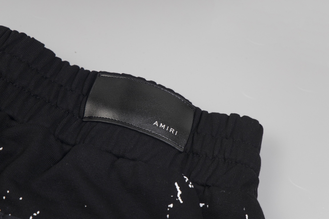 AMIR High Version Tshirt Shorts with Lightning Stamp and Hidden Zipper Pocket - 图片 6
