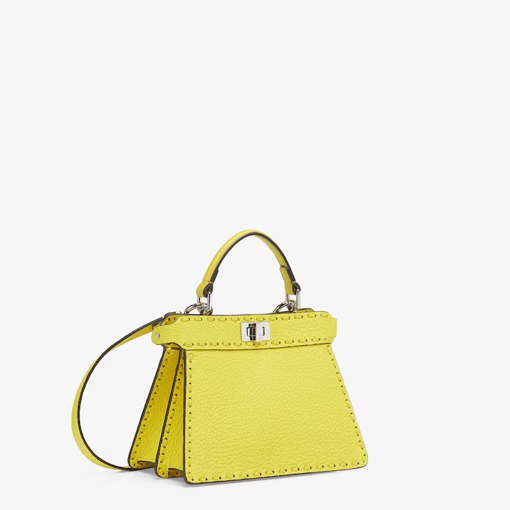 Fendi I See U Petite Small HandbagYellow Official Show