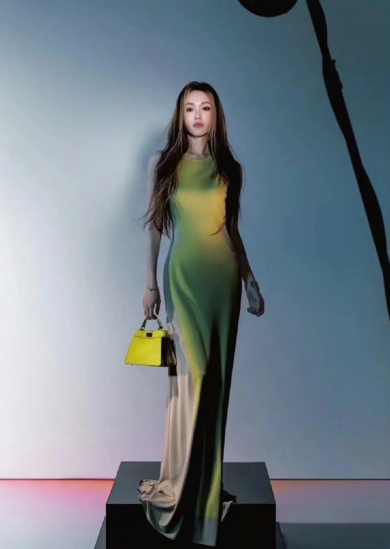 Fendi I See U Petite Small HandbagYellow