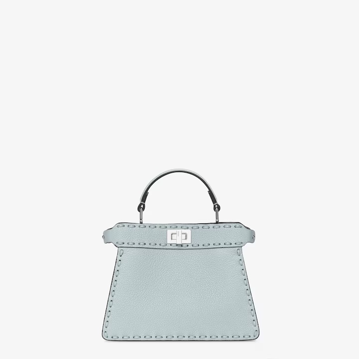 Fendi I See U Petite Small HandbagLight Blue Official Show