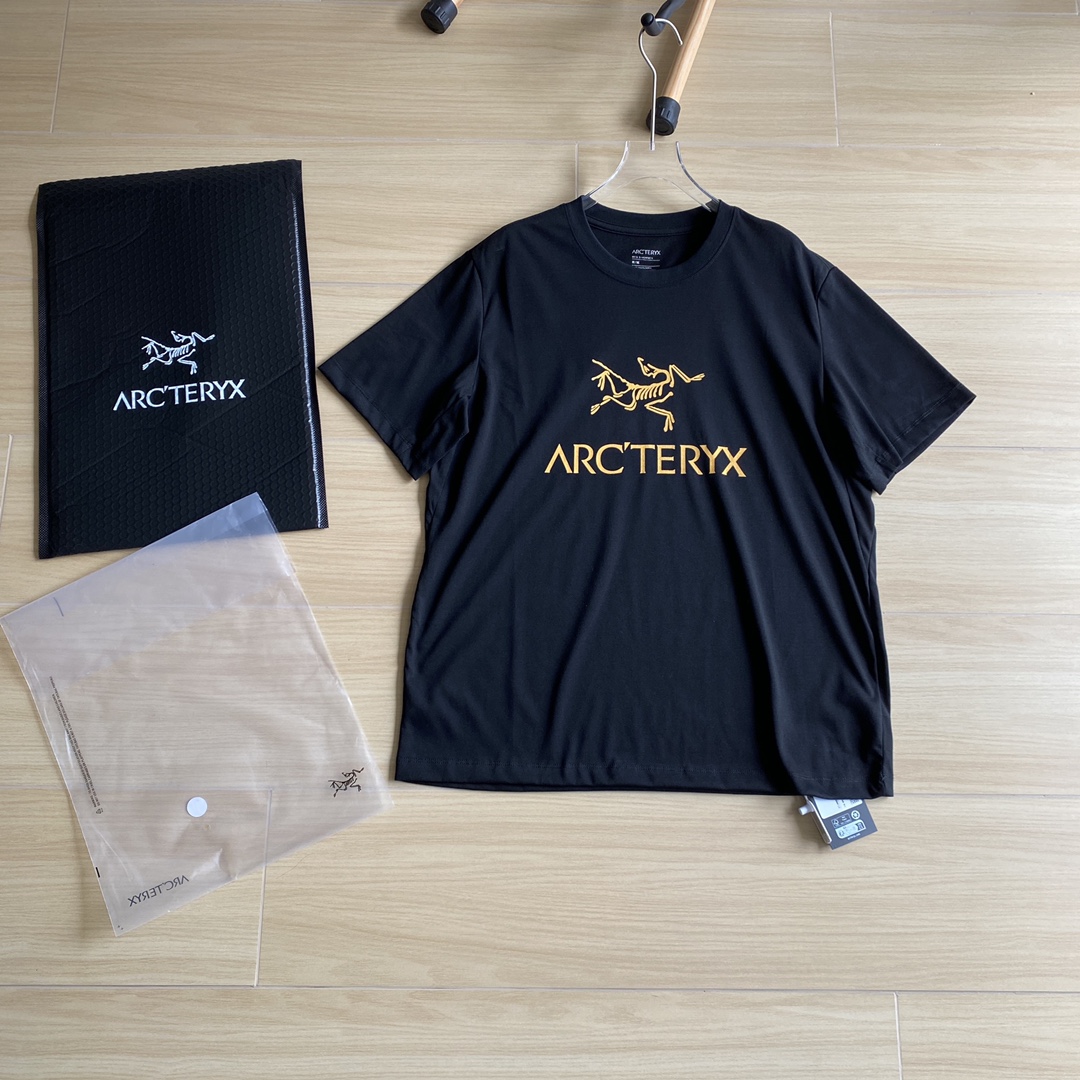 
高品质代工厂级别🆕🖤ARC`TERYX / 始祖鸟天花板级别三色基础款纯棉男女大Logo印花短袖T恤
