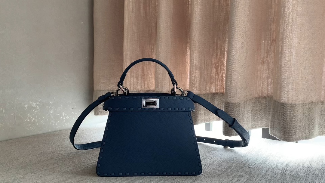 Fendi I See U Petite Small HandbagBlue