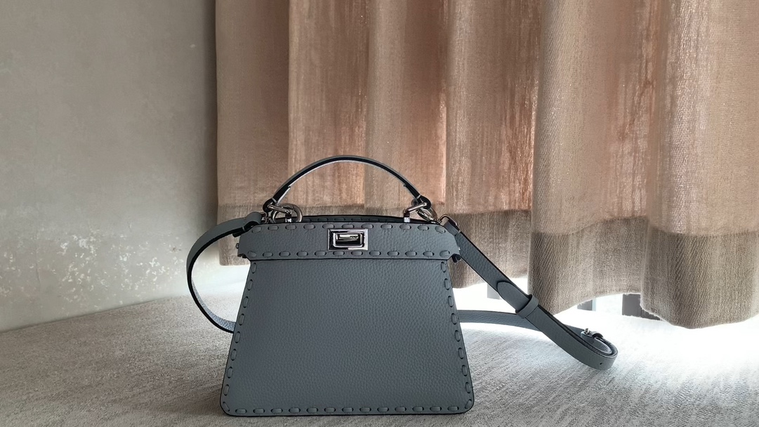 Fendi I See U Petite Small HandbagLight Blue