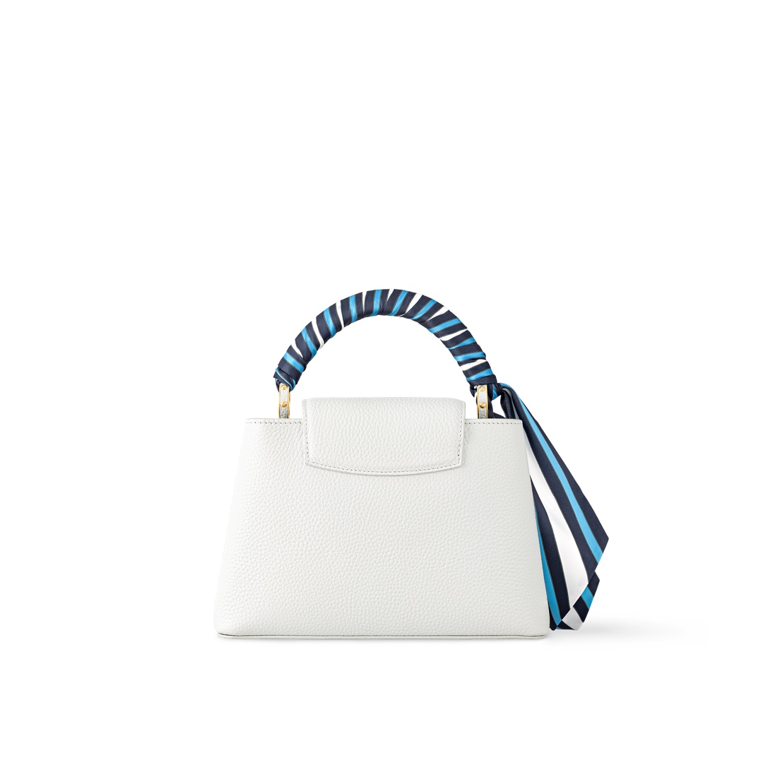 Louis Vuitton Official special sale [Capucines handbag] M24673 M48865 (silk scarf wrist) reference picture